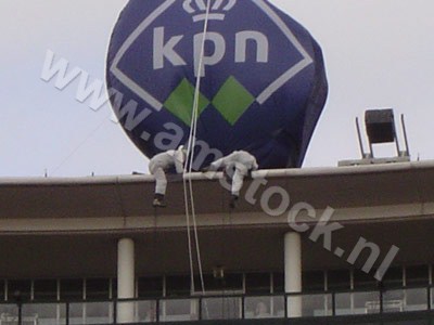 Logo onthulling KPN - spectaculaire bedrijfslogo onthulling