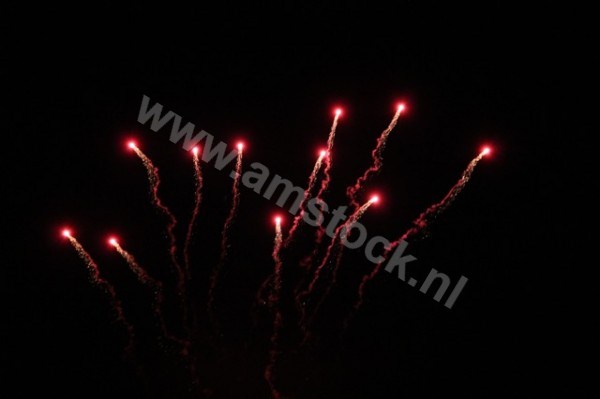 Vuurwerk koninginnedag Amsterdam 2012              <br> - 