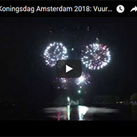 Vuurwerk Sloterplas Koningsdag 2018
